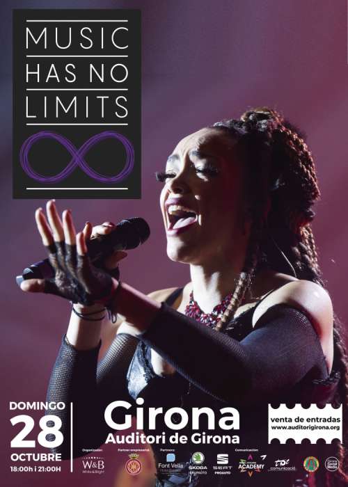 Cartel de Concierto de Music has No Limits en Girona