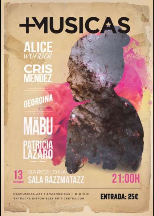 Cartel de Festival Más Músicas Madrid
