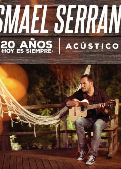 Cartel de Concierto de Ismael Serrano en Palma de Mallorca