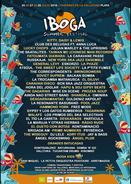 Cartel de Iboga Summer Festival 2018