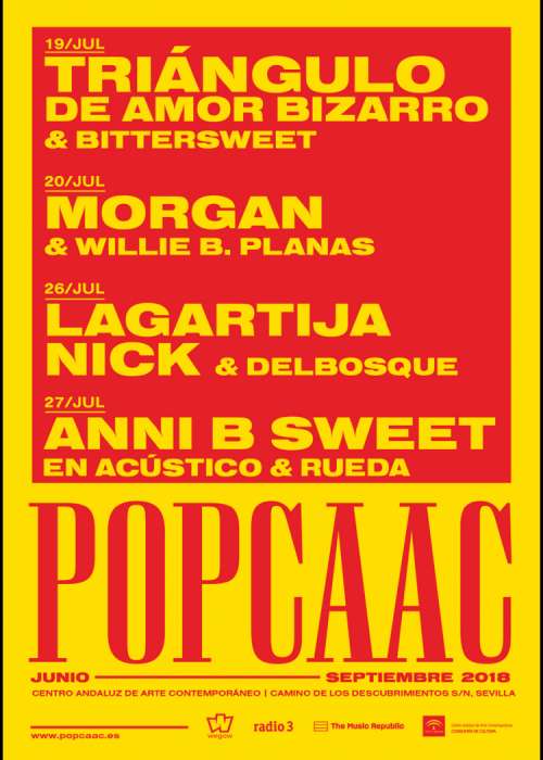 Cartel de Concierto de Lagartija Nick en Sevilla