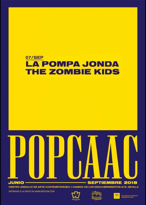 Cartel de Concierto de The Zombie Kids + La Pompa Jonda en Sevilla