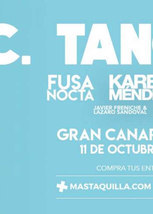 Cartel de Concierto de C.Tangana en Gran Canaria (Aplazado)