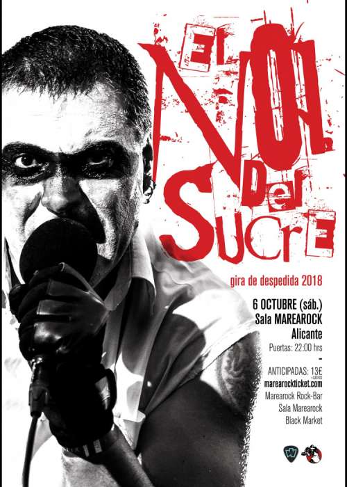Cartel de Concierto de El Noi Del Sucre en Alicante