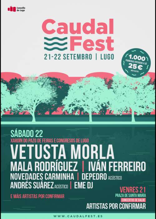 Cartel de Caudal Fest 2018