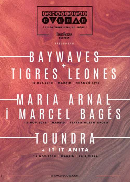 Cartel de Concierto de María Arnal y Marcel Bagés en Madrid