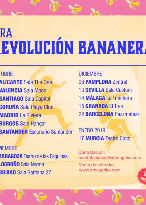 Cartel de Concierto de Arnau Griso en Logroño