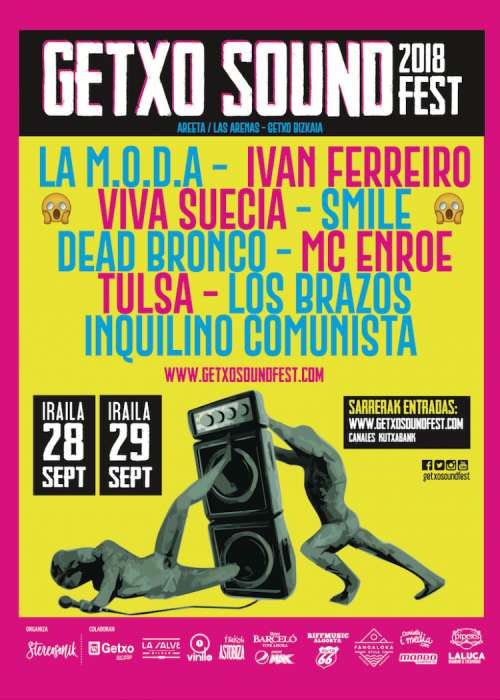 Cartel de Getxo Sound 2018