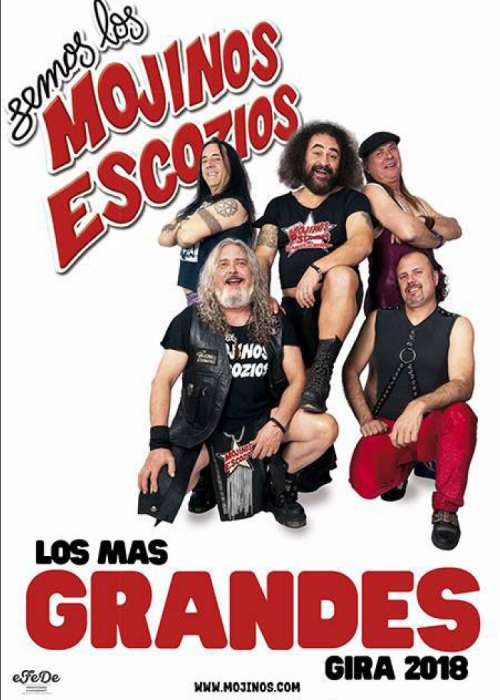 Cartel de Concierto de Mojinos Escozíos en San Sebastián de los Reyes