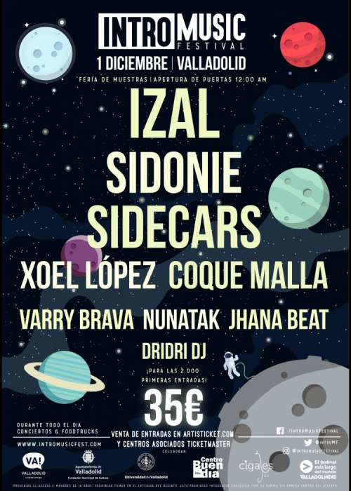 Cartel de Intro Music Festival 2018