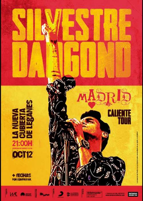 Cartel de Concierto de Silvestre Dangond en Leganés