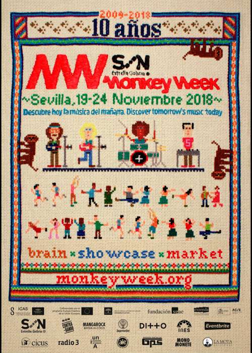 Cartel de Monkey Week 2018