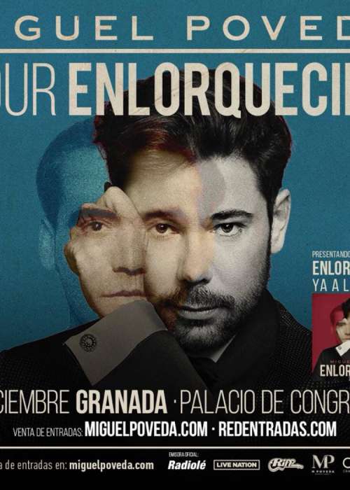 Cartel de Concierto de Miguel Poveda en Granada