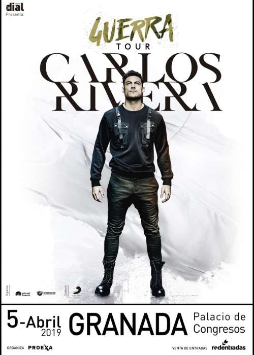 Cartel de Concierto de Carlos Rivera en Granada