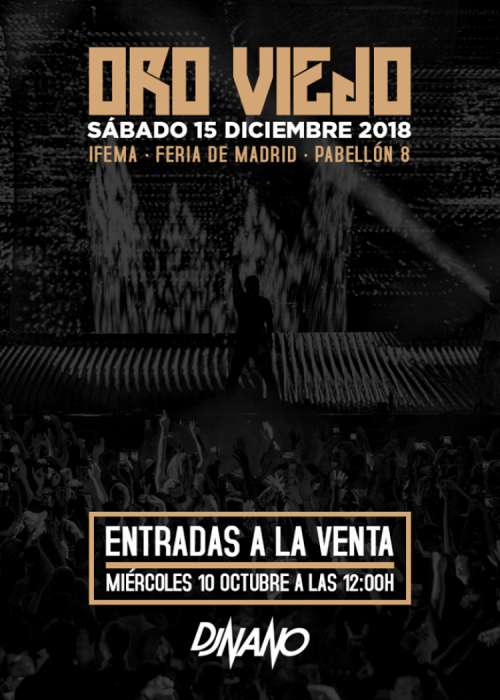 Cartel de Festival Oro Viejo 2018