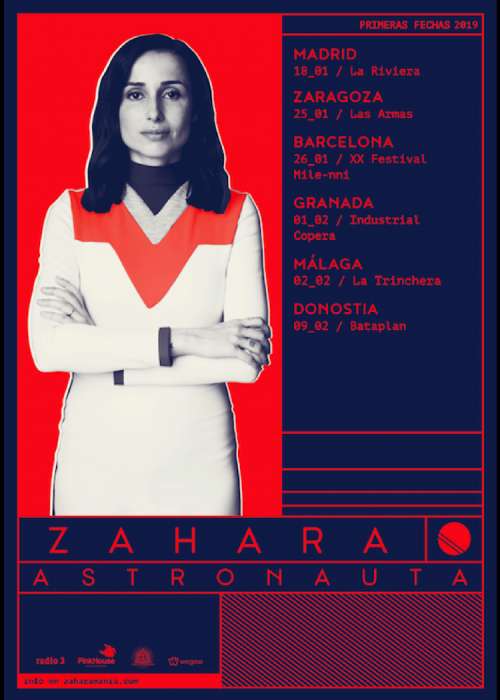 Cartel de Concierto de Zahara en Granada