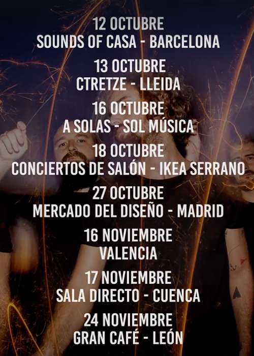 Cartel de Concierto de Tu Otra Bonita en Madrid
