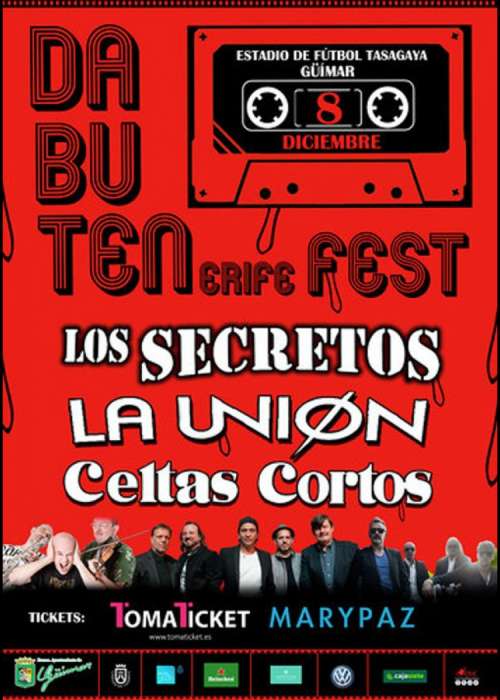 Cartel de Dabuten Fest de Tenerife