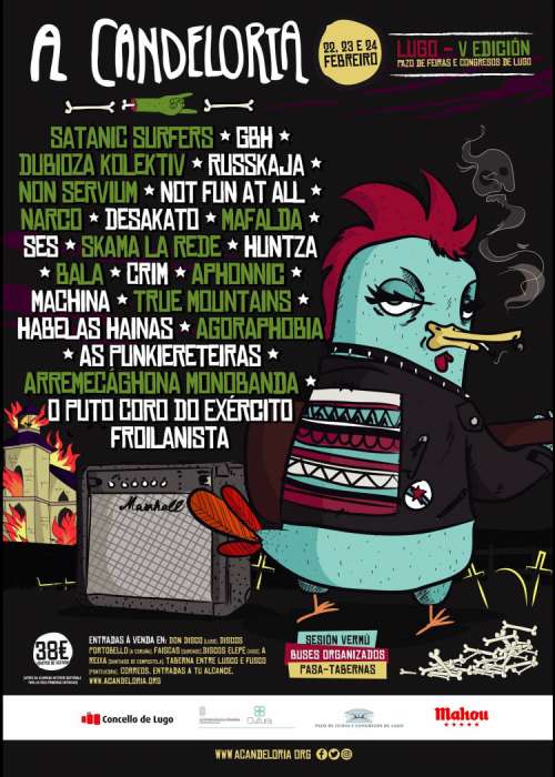 Cartel de Festival A Candeloria 2018