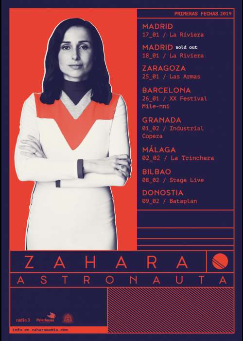 Cartel de Concierto de Zahara en Bilbao