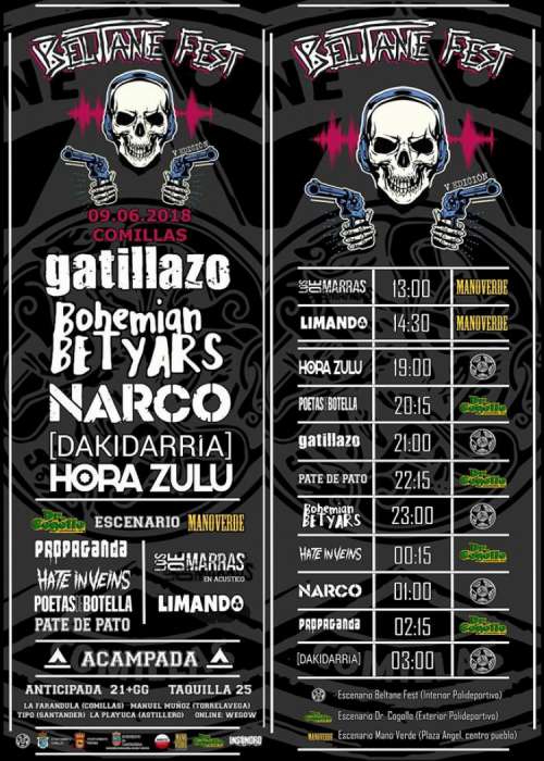 Cartel de Beltane Fest 2018