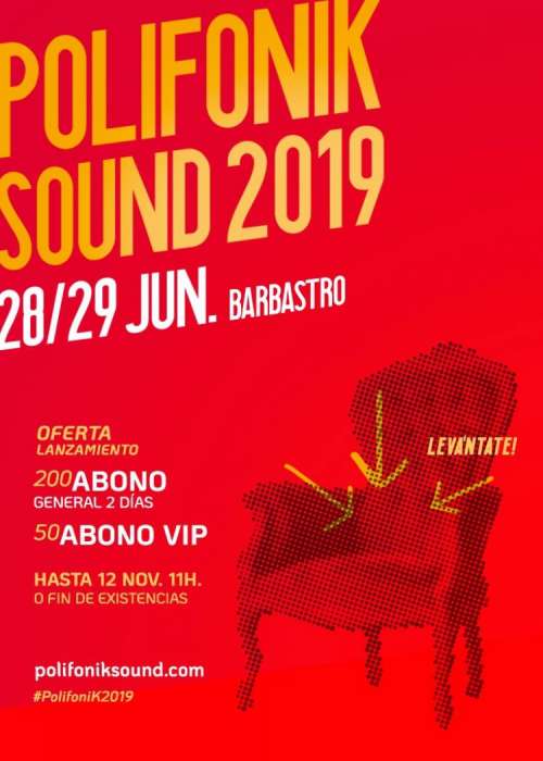 Cartel de Polifonik Sound 2019