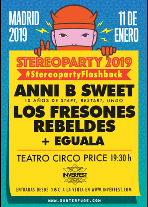 Cartel de StereoParty 2019