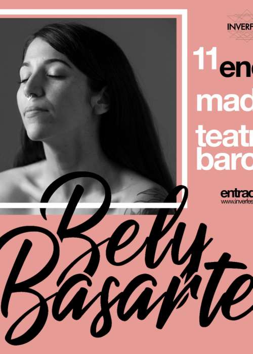 Cartel de Concierto de Bely Basarte en Madrid