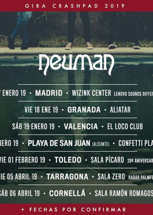 Cartel de Concierto de Neuman en Valencia