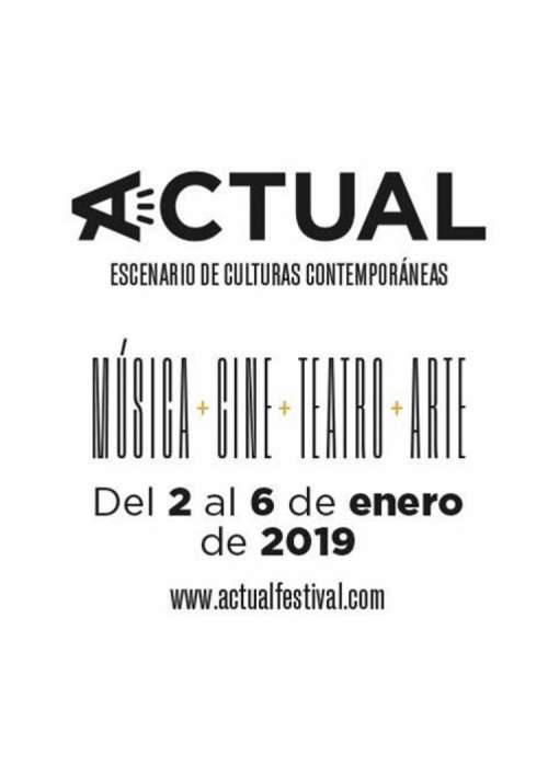 Cartel de Festival Actual 2019