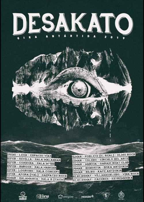 Cartel de Concierto de Desakato en León