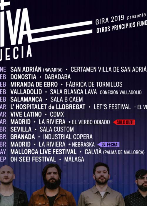 Cartel de Concierto de Viva Suecia en Sevilla