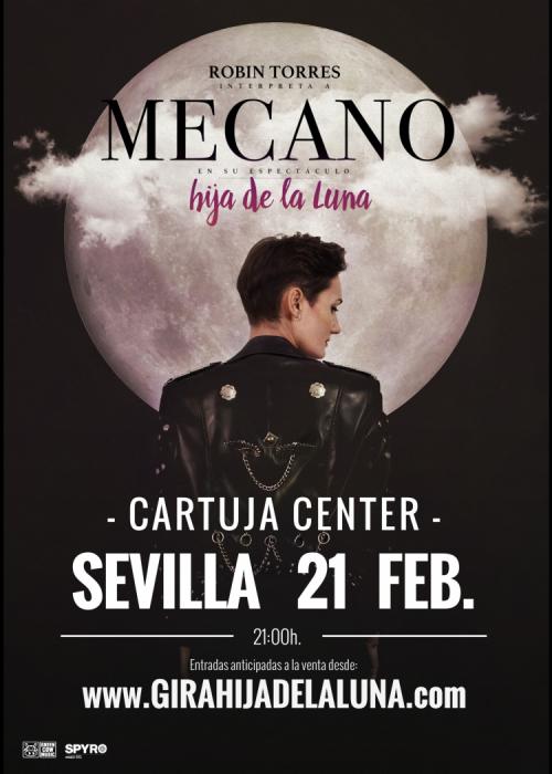 Cartel de Concierto de Hija de la Luna en Sevilla