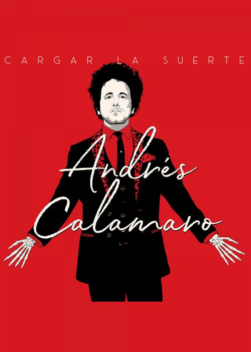 Cartel de Concierto de Andrés Calamaro en Barcelona