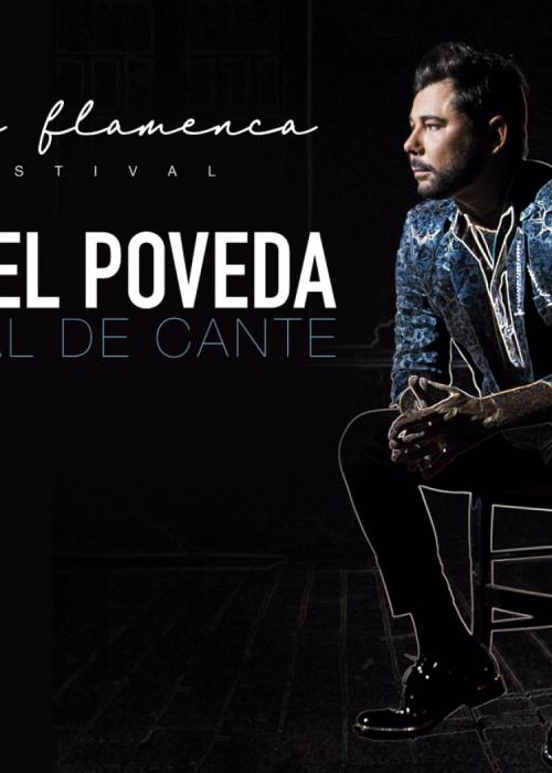 Cartel de Concierto de Miguel Poveda en Sant Antoni de Portmany