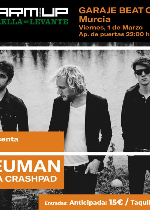 Cartel de Concierto de Neuman en Murcia
