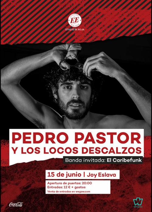 Cartel de Concierto de Pedro Pastor en Madrid