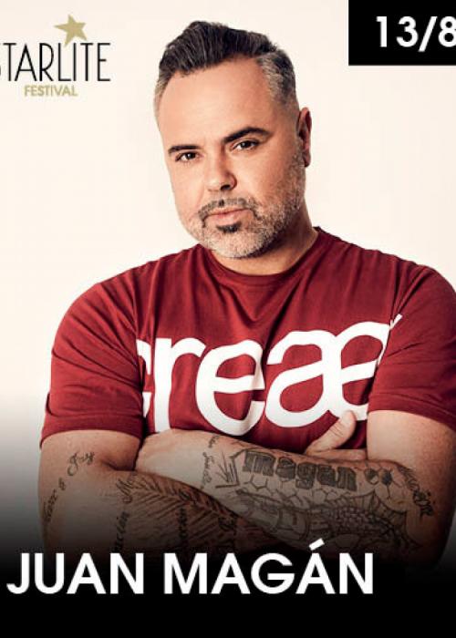 Cartel de Concierto de Juan Magán en Marbella
