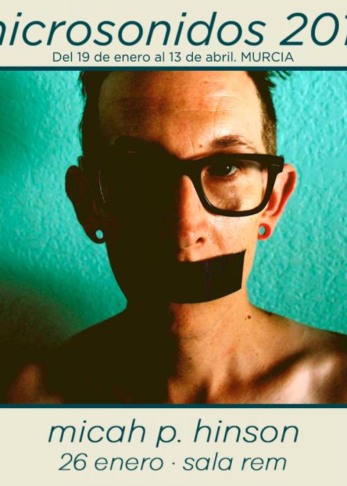 Cartel de Concierto de Micah P. Hinson en Murcia