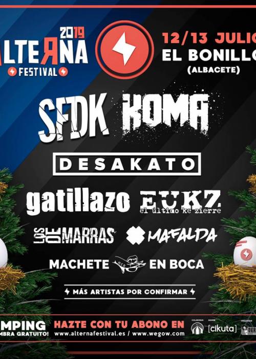 Cartel de Alterna Festival 2019