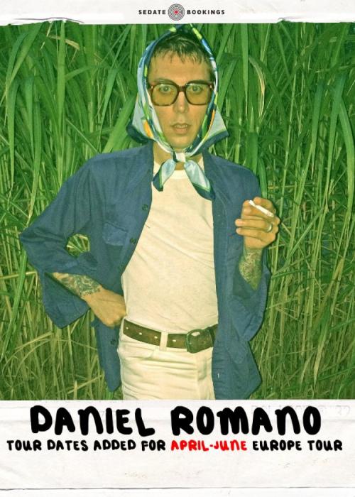 Cartel de Concierto de Daniel Romano en Granada