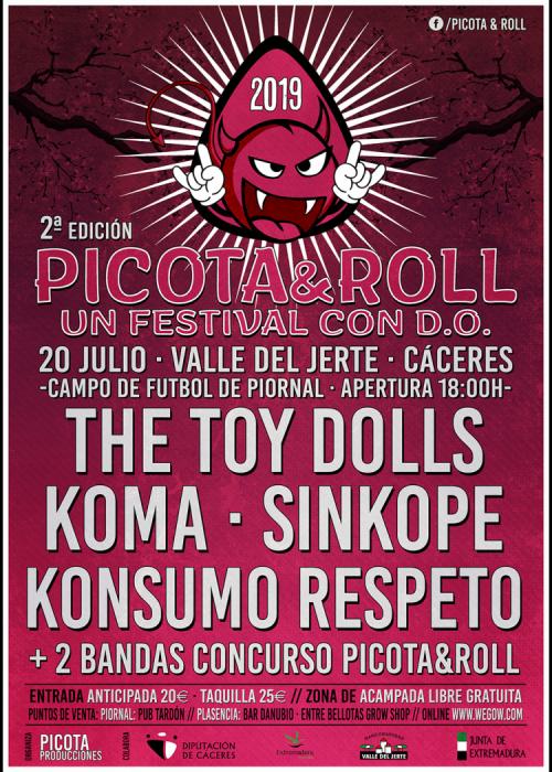 Cartel de Picota & Roll Festival 2019