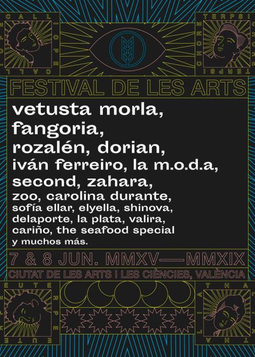 Cartel de Festival de Les Arts 2019