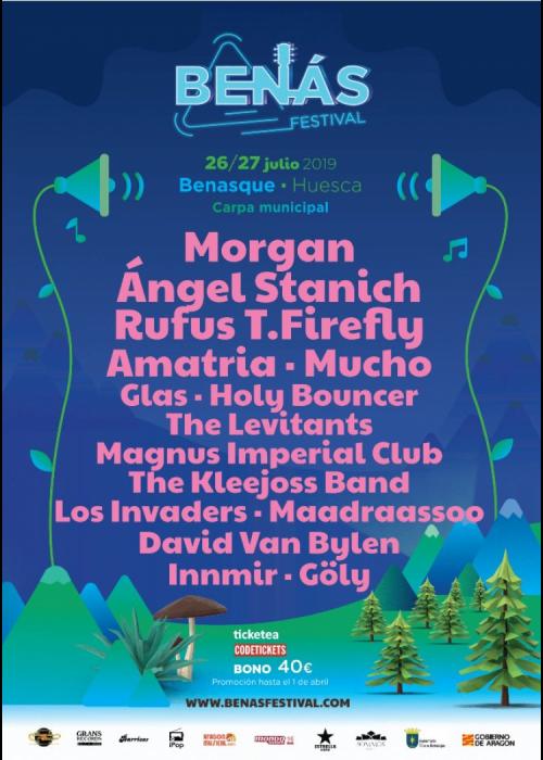 Cartel de Benás Festival 2019