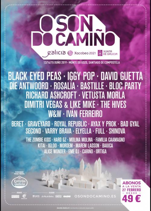 Cartel de Festival O Son Do Camiño 2019