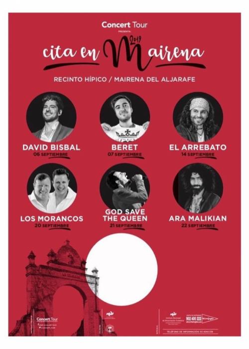 Cartel de Concierto de Ara Malikian en Mairena del Aljarafe