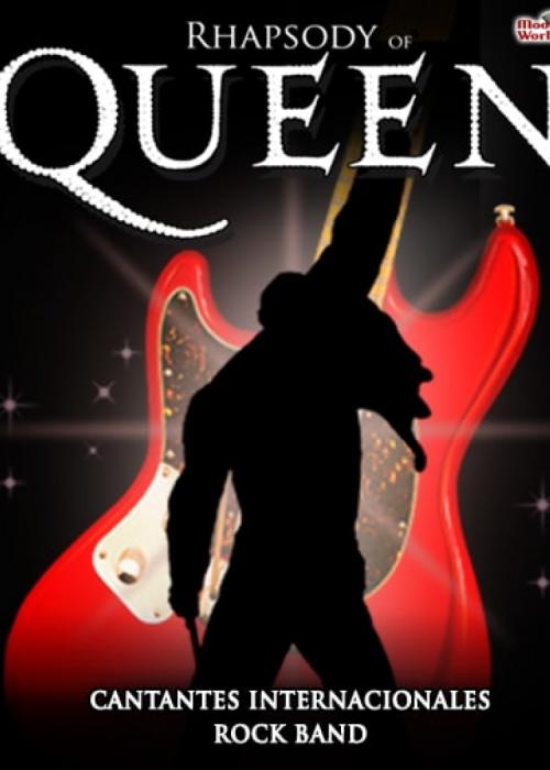 Cartel de Concierto de Rhapsody Queen en Valencia