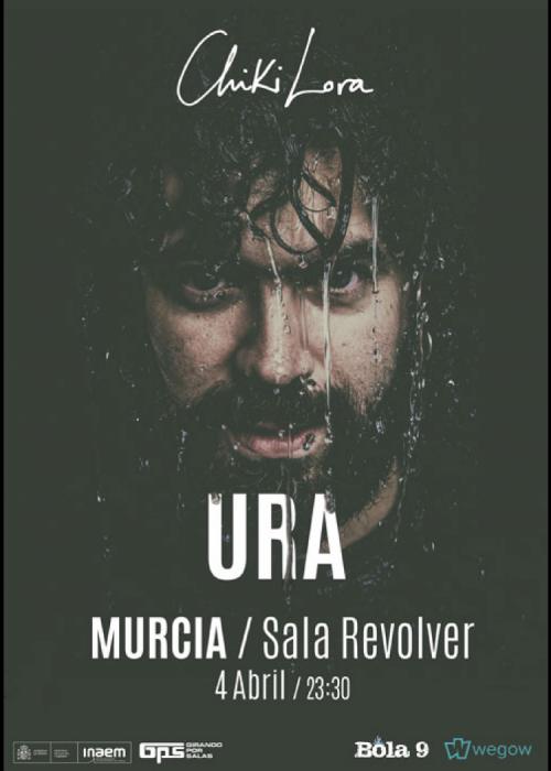 Cartel de Concierto de Chiki Lora en Murcia