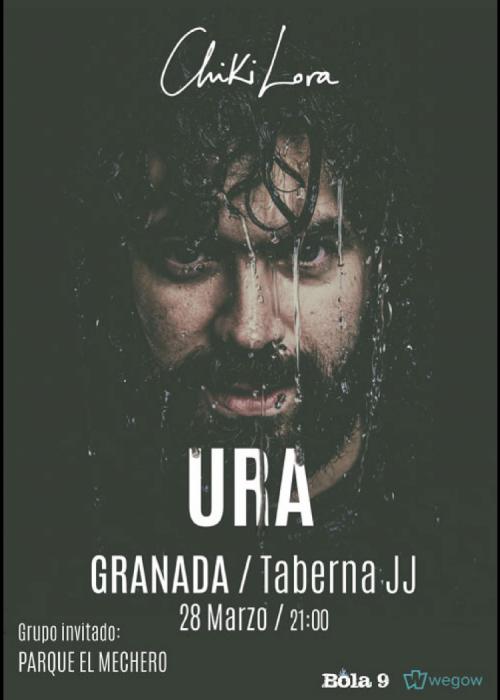 Cartel de Concierto de Chiki Lora en Granada