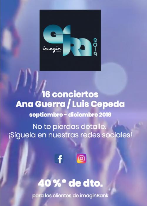Cartel de Concierto de Cepeda + Ana Guerra en Gijón